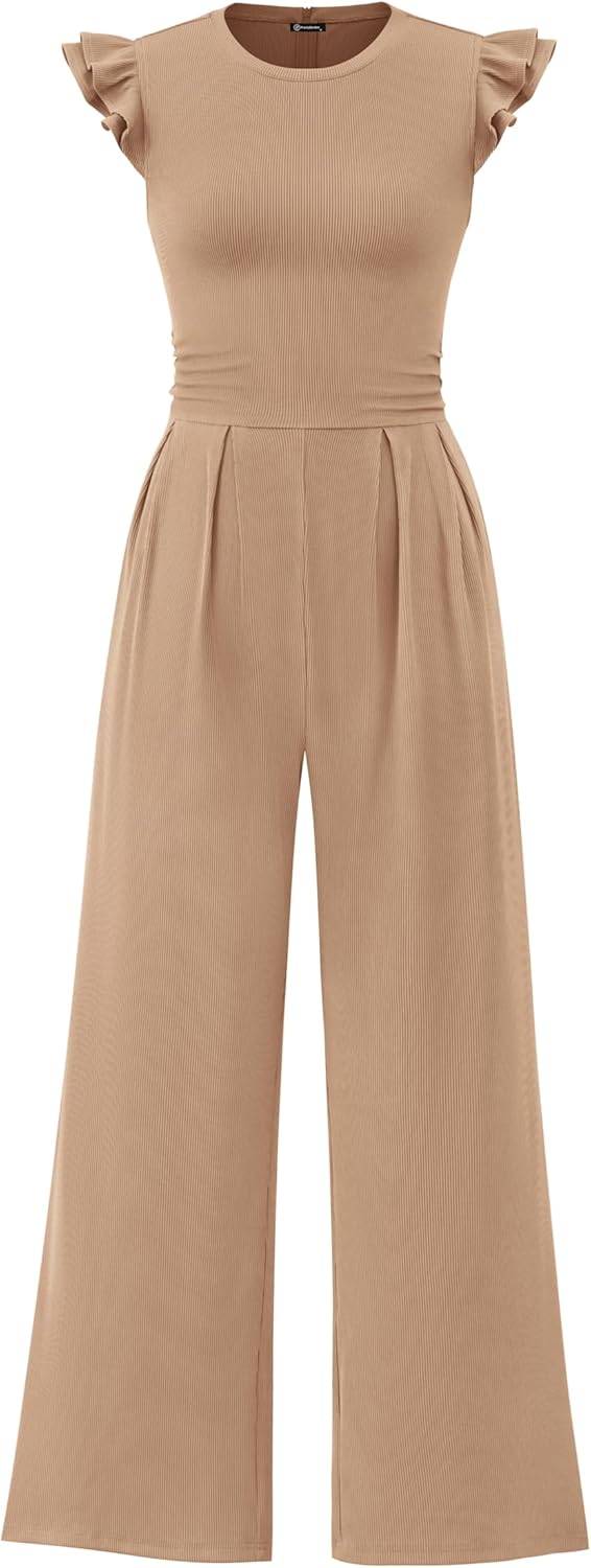 PRETTYGARDEN Summer Jumpsuits for Women Dressy Fashion 2025