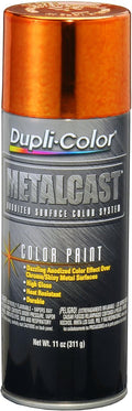 Dupli-Color Metalcast Orange Copper Anodized Spray Paint - Durable