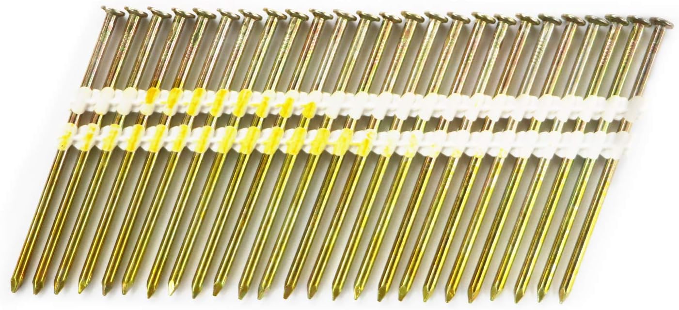 BHTOP 3 1/4 Inch Framing Nails for Nailer, 1000 Count Box