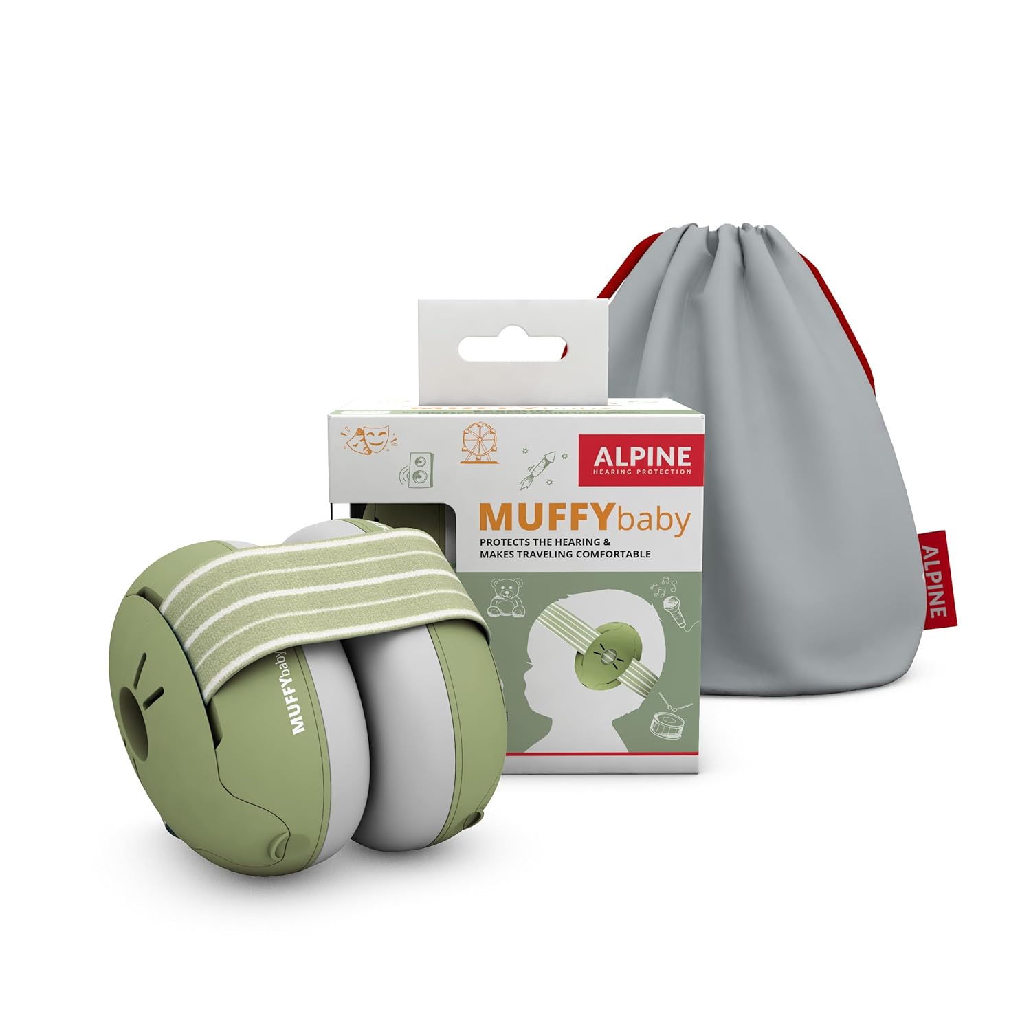 Alpine Baby Ear Protection - Comfortable Noise Reduction