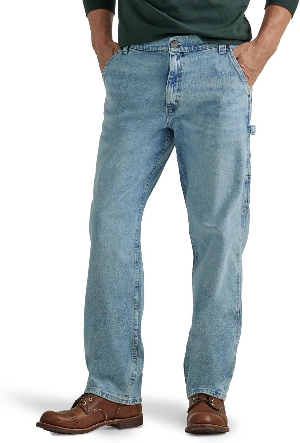 Lee Mens Legendary Workwear Carpenter Jean for Ultimate Comfort