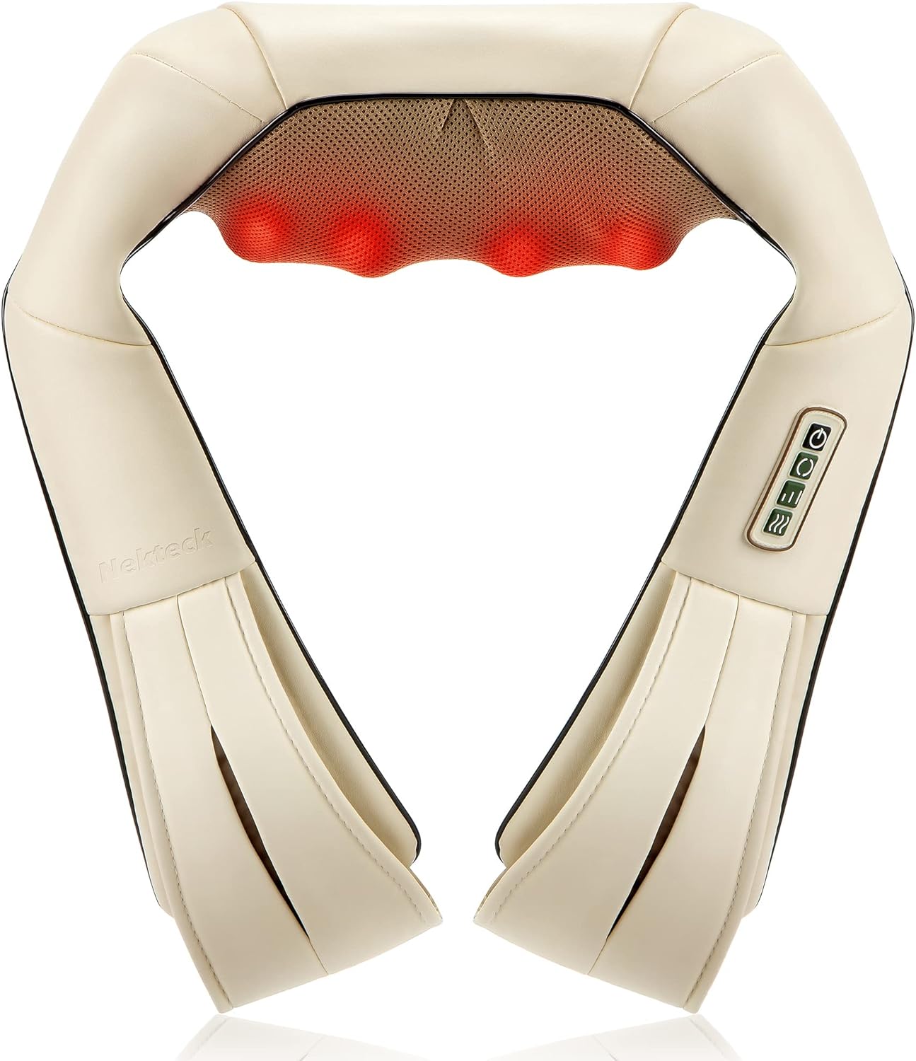 Deep Tissue 3D Massage Pillow with Heat for Muscle Pain Relief