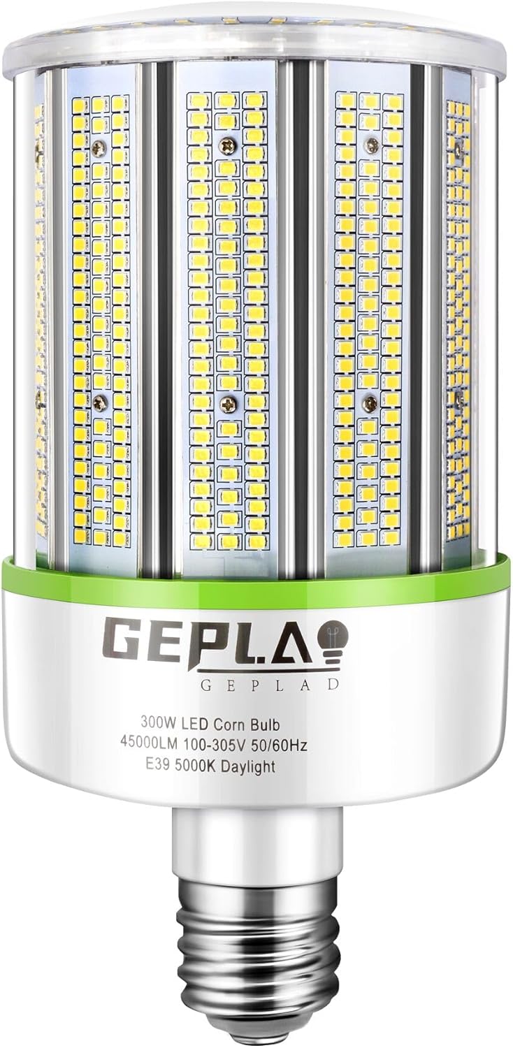 300W E39 Mogul Base LED Corn Bulb with 42000 Lumens Brightness