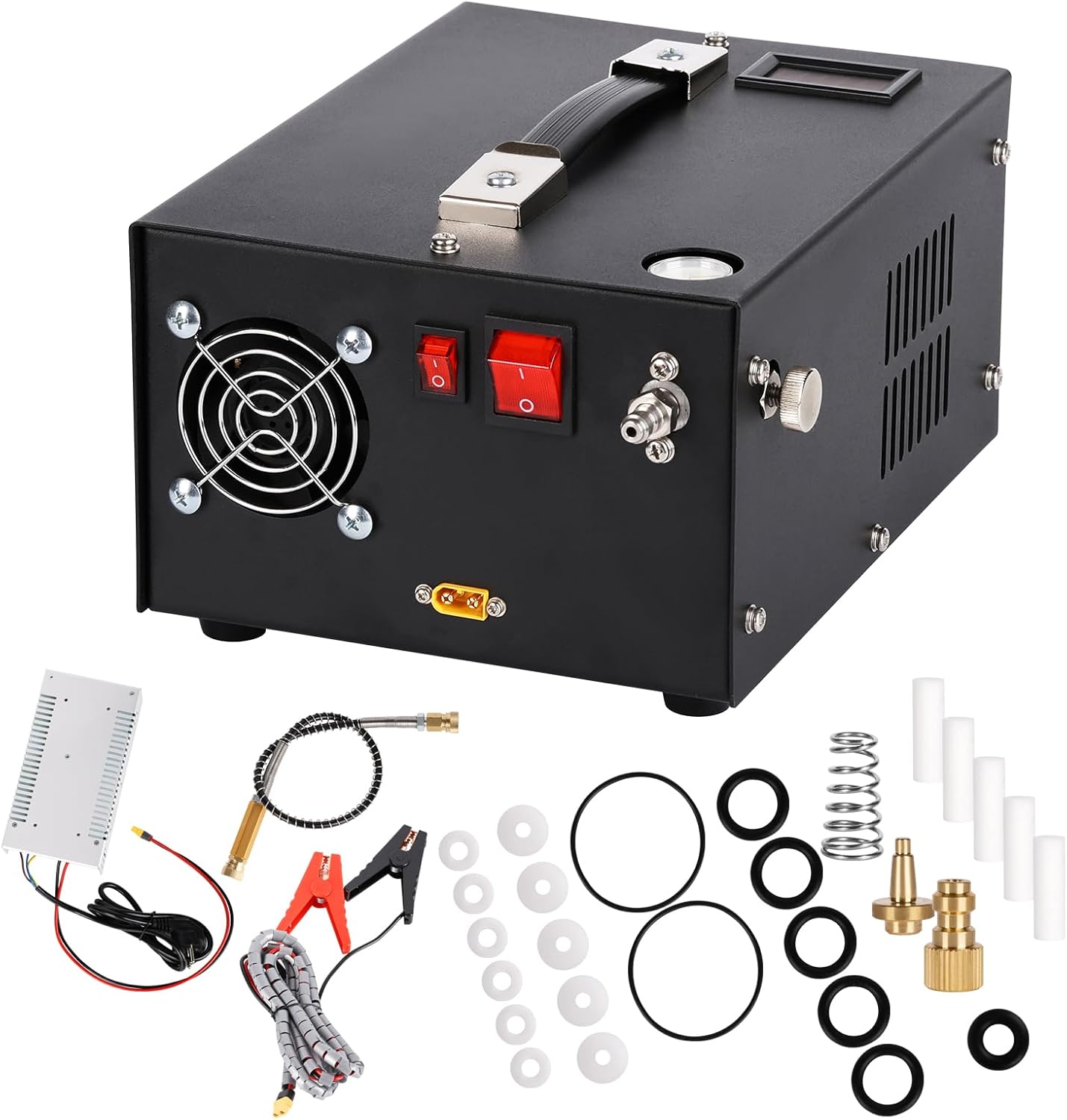 NGCYGE Portable PCP Air Compressor - 4500Psi One Button Start