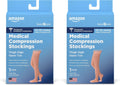 Medical Compression Thigh Stockings 20-30 mmHg - Open Toe Support