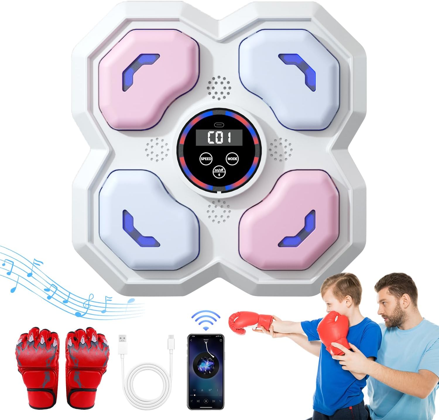 RUNWE 2024 Bluetooth Boxing Machine