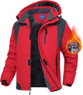 Men's Mountain Ski Jacket Waterproof with Fleece Liner - Warm Winter
