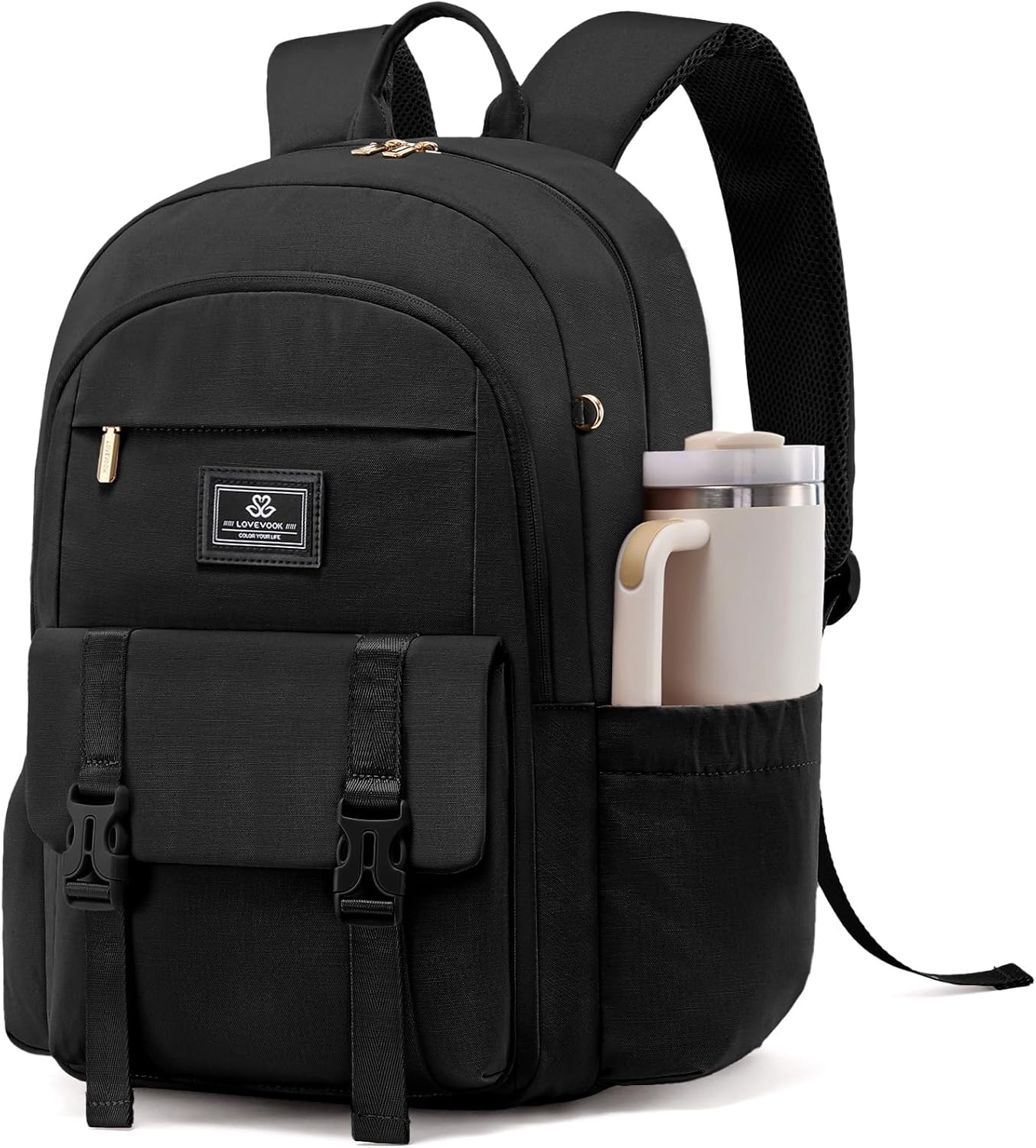 LOVEVOOK School Backpack for Teens with Large Capacity Design