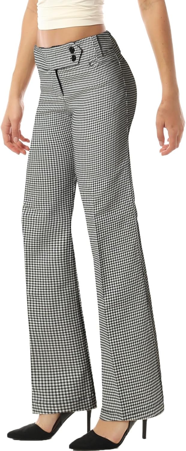 MixMatchy Women's Ultra Stretch Lux Comfort Bootcut Dress Pants