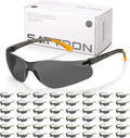 Tinted Safety Glasses Bulk 48 Pack for UV Protection and Comfort