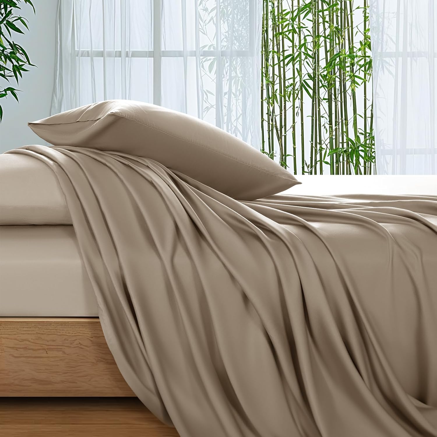 SONORO KATE Bamboo Sheets Full Size for Ultimate Comfort