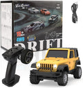 1/36 Scale 4WD Mini RC Crawler Car - Realistic Off-Road Fun