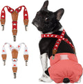 Pet Soft Dog Suspenders 2-Pack - Keeps Diapers Secure and Comfortable