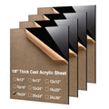 KINLINK 18x24 Plexiglass Sheets 1/8 in Thick - Clear Craft and Sign