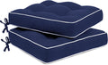 Favoyard Patio Cushions 19 x 19 in Square Tufted Seat Pads - Durable