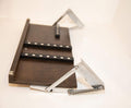 Under Cabinet Knife Storage - Walnut Extra Large for Clutter-Free