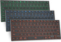 Rii Bluetooth Keyboard X9 Wireless Bluetooth Keyboard with RGB Backlit