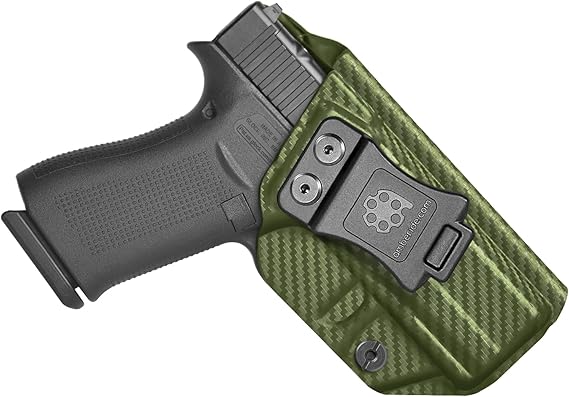 Glock 43/43X Holster IWB KYDEX Holster for Comfortable Carry