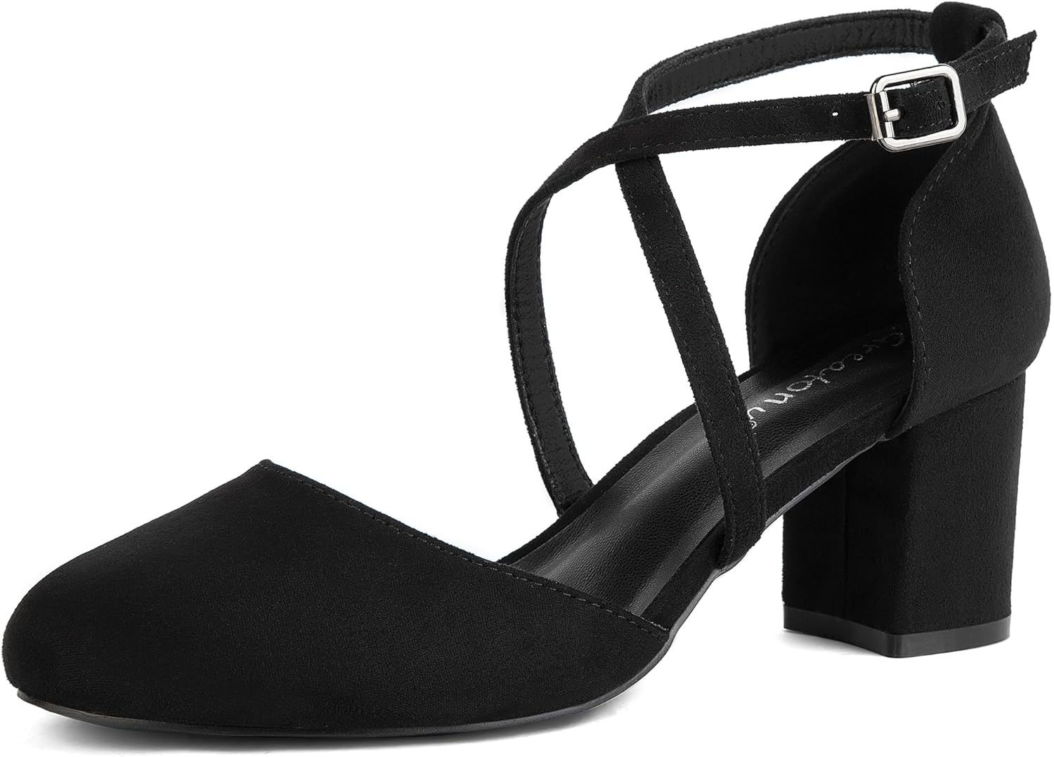 Greatonu Women's Low Block Heeled Dress Pumps for Any Occasion