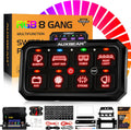 Auxbeam RGB 8 Gang Switch Panel 5.3 in RB80 XL - Flexible Off-Road