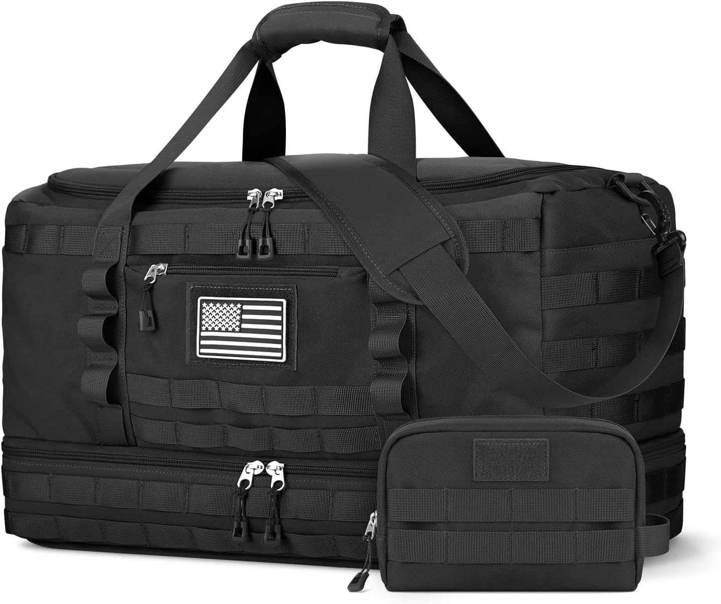 ETRONIK Travel Bag for Men Women - Tactical Duffle for Gym