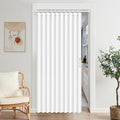 Vatge Pleated Folding Curtains for Doorway - Stylish, Space-Saving