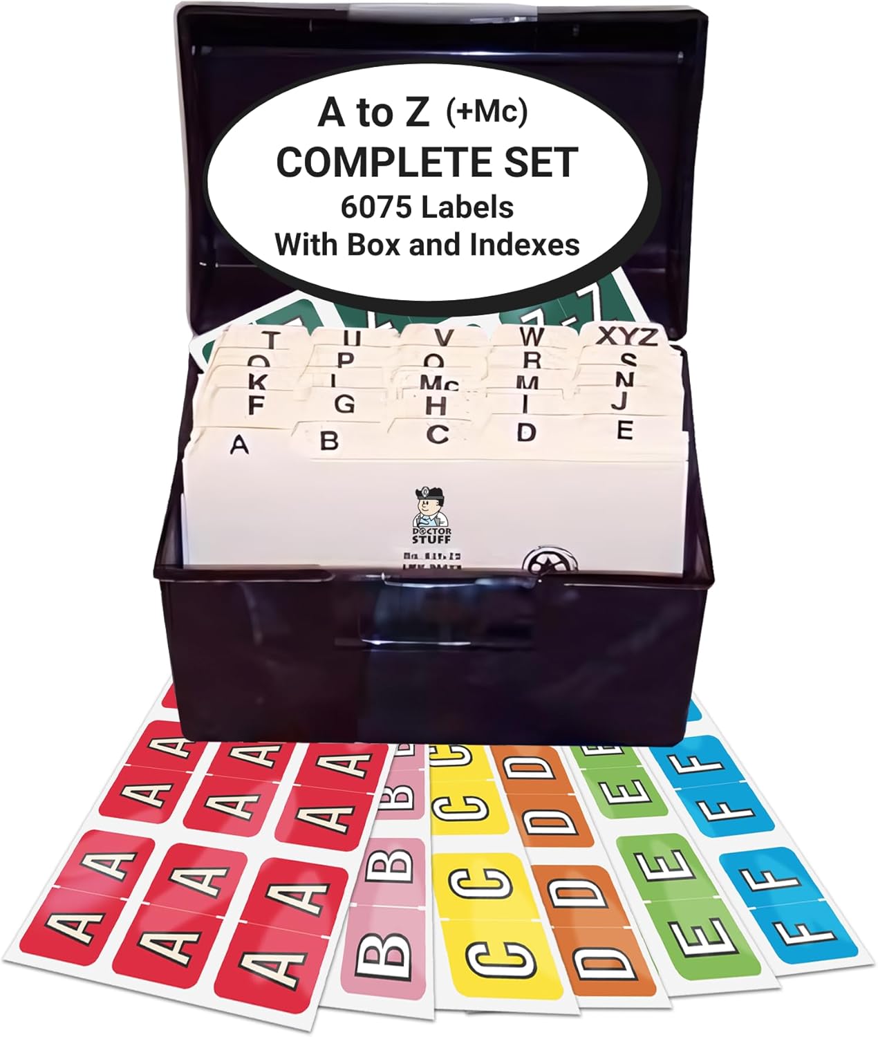 Ultimate Organization with Alphabet Labels for File Folders