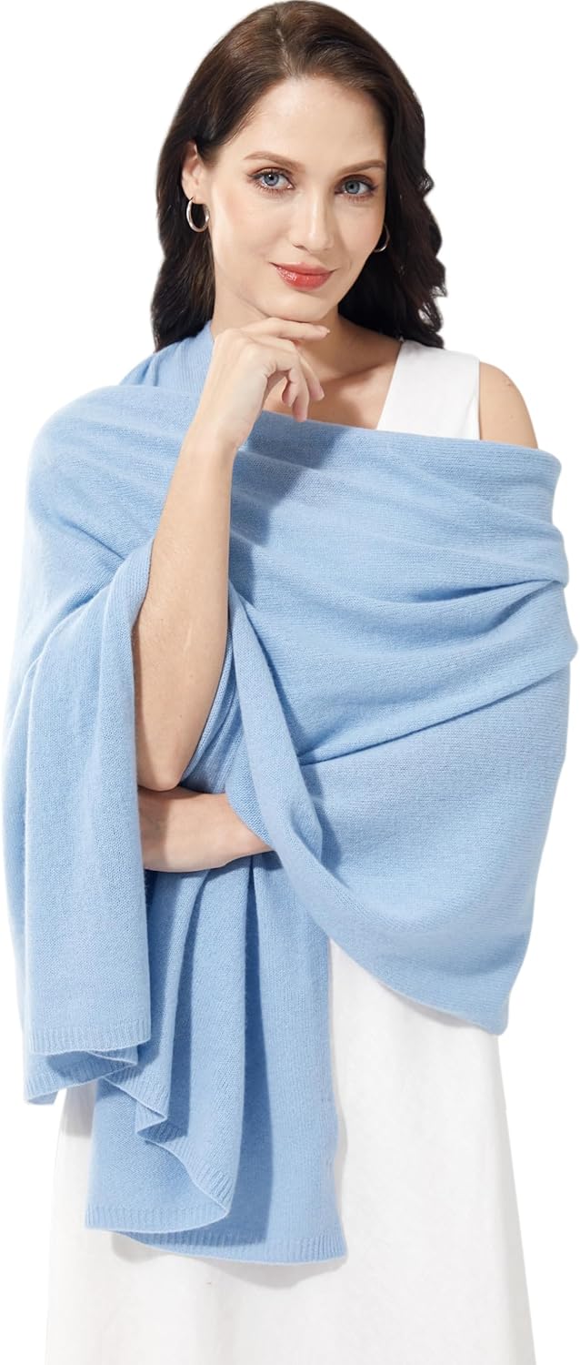 Soft Cashmere Blend Wrap Chic Scarf for Women Travel Accessory
