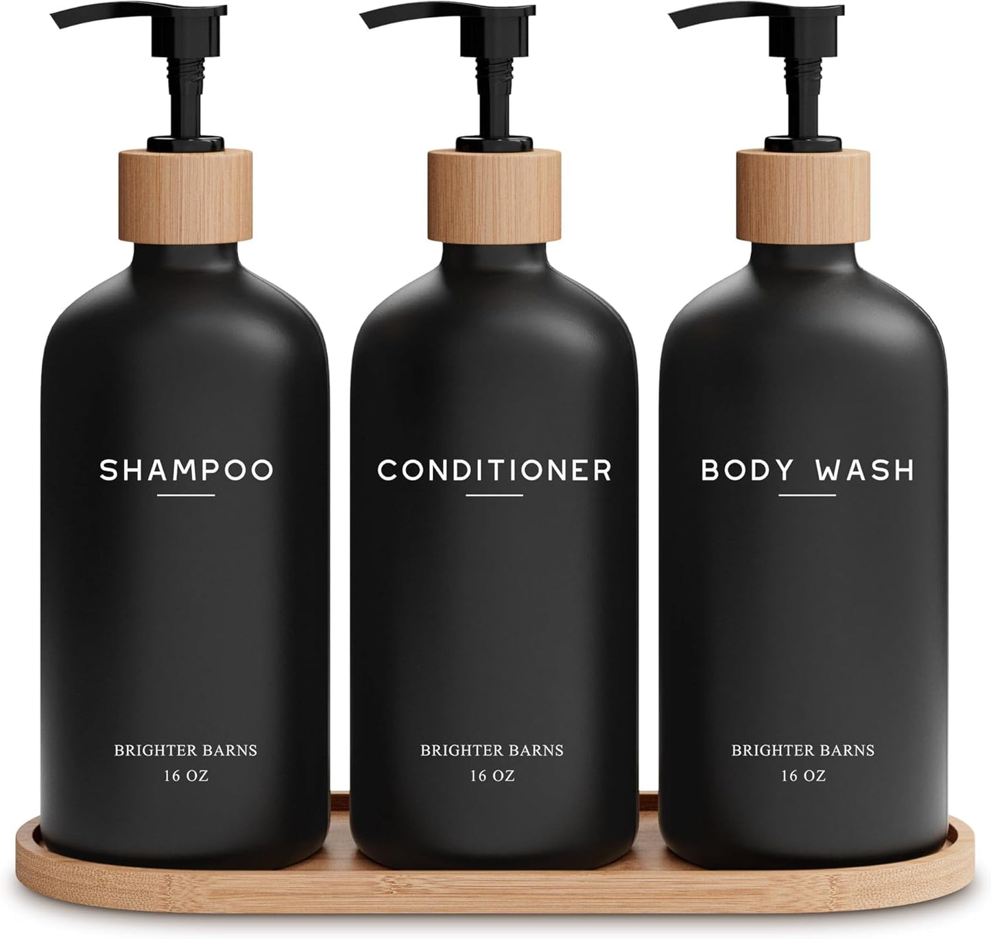Black Shower Dispenser Set - Brighter Barns