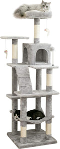 MWPO 63.8 in Multi-Level Cat Tree for Large Cats - Stable Play & Rest