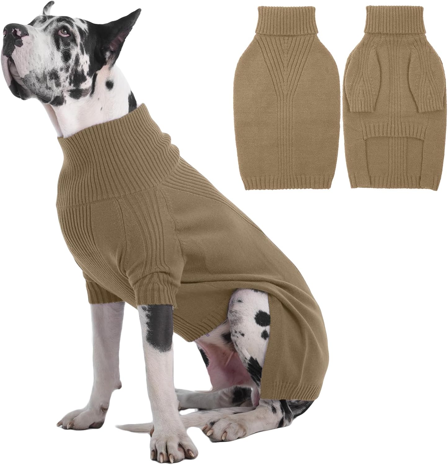 IECOii Extra Large Dog Sweater for Great Dane and More
