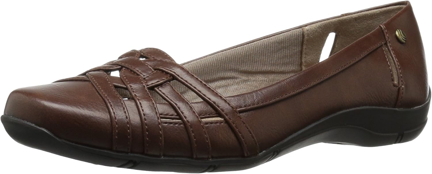 LifeStride Women's Diverse Ballerina Flat for All-Day Comfort