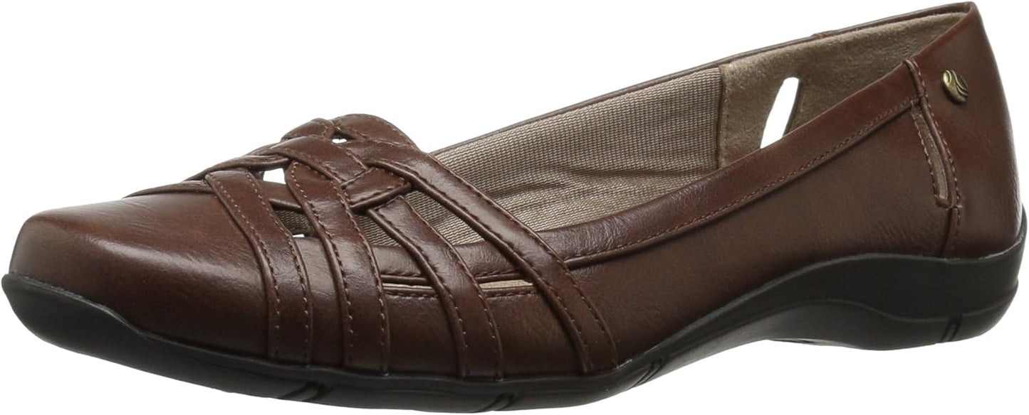 LifeStride Women's Diverse Ballerina Flat for Everyday Comfort