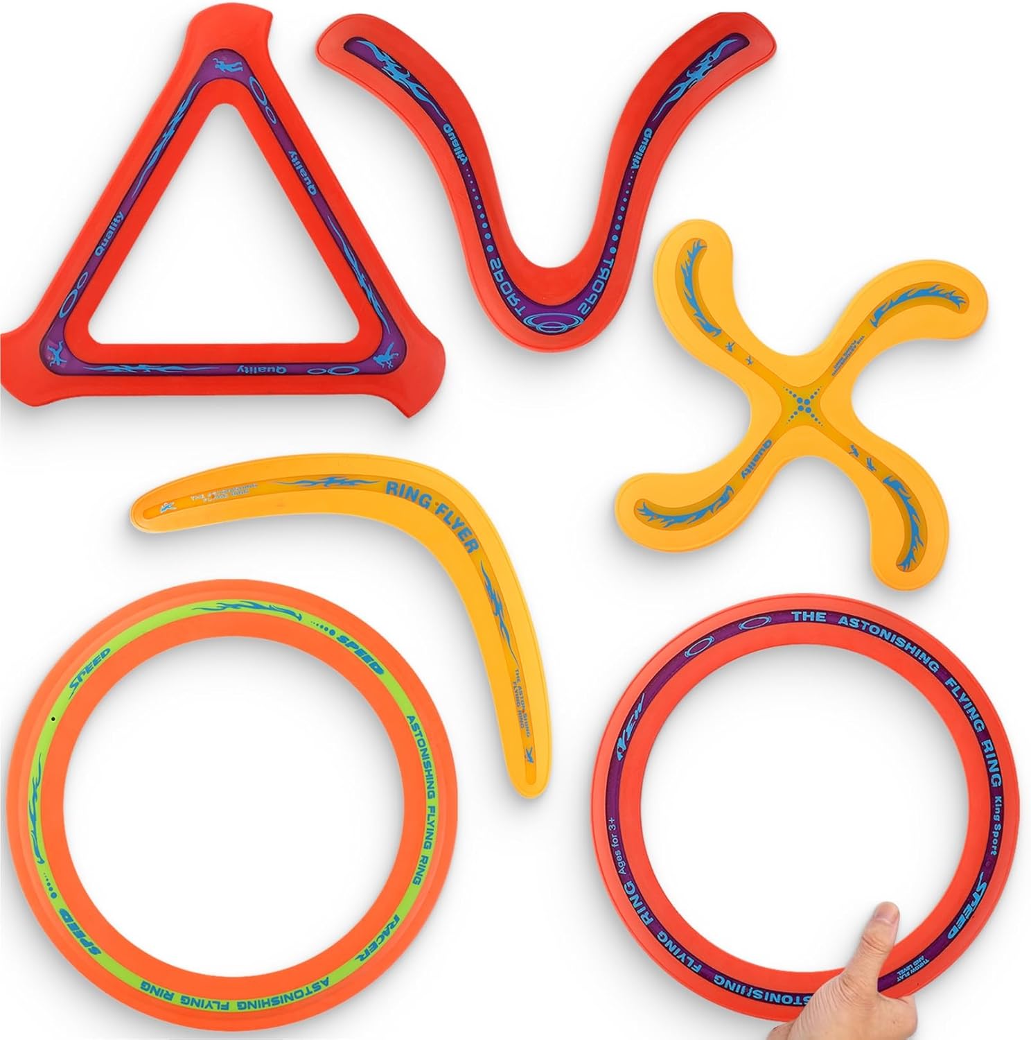 Ultimate Flying Disc & Ring Set for Outdoor Fun!