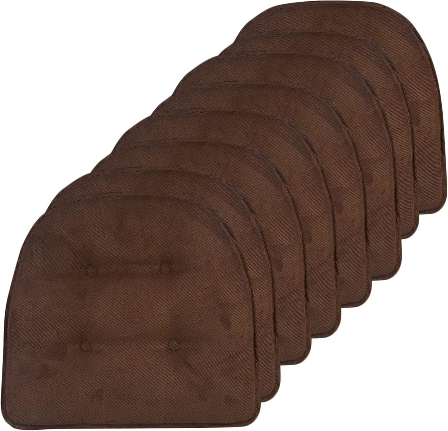 Klear Vu Omega Non-Slip Chair Cushions for Dining Room Comfort