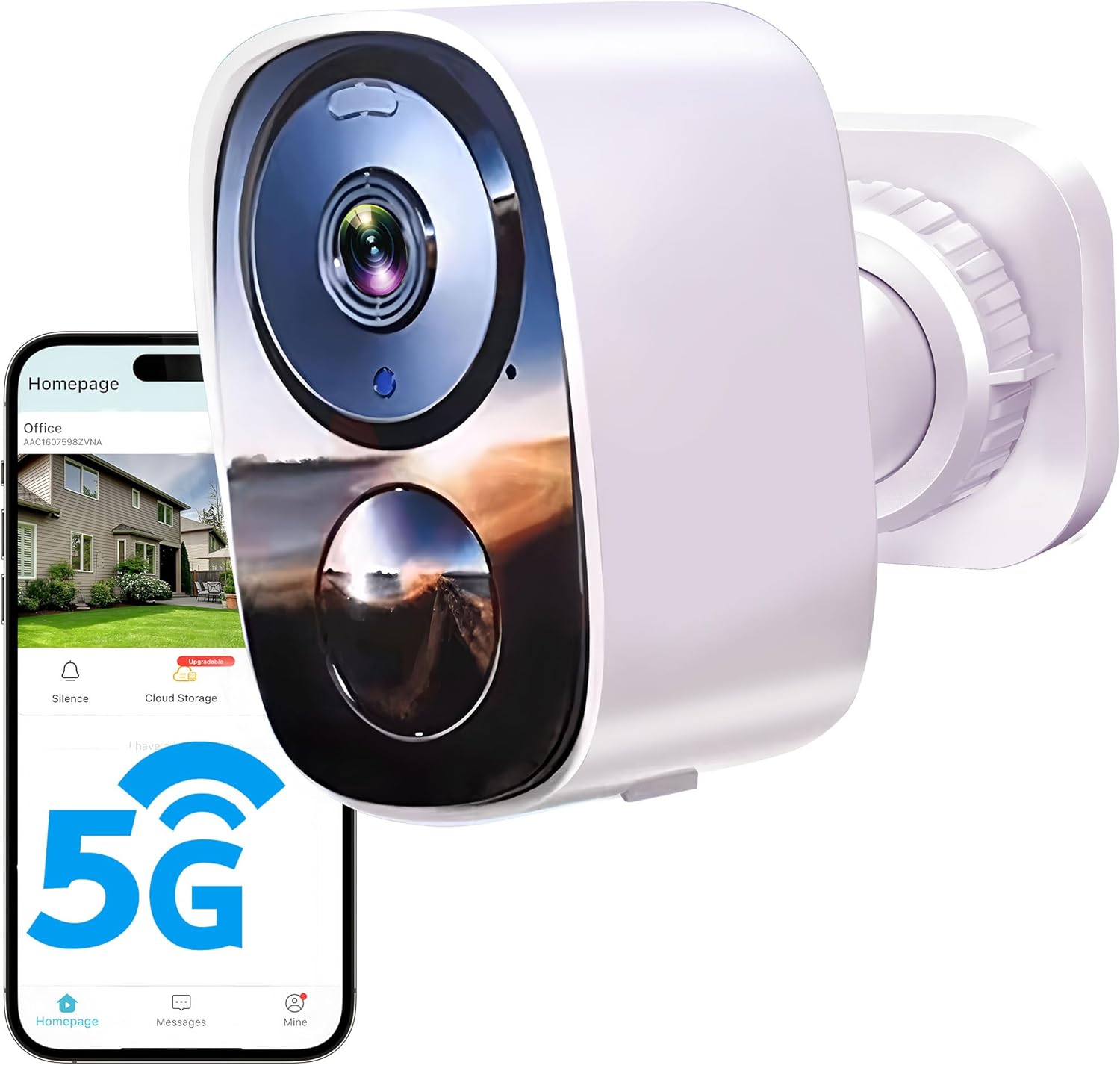 Wireless Security Cameras: 2K Clarity, Cloud Storage, AI Detection