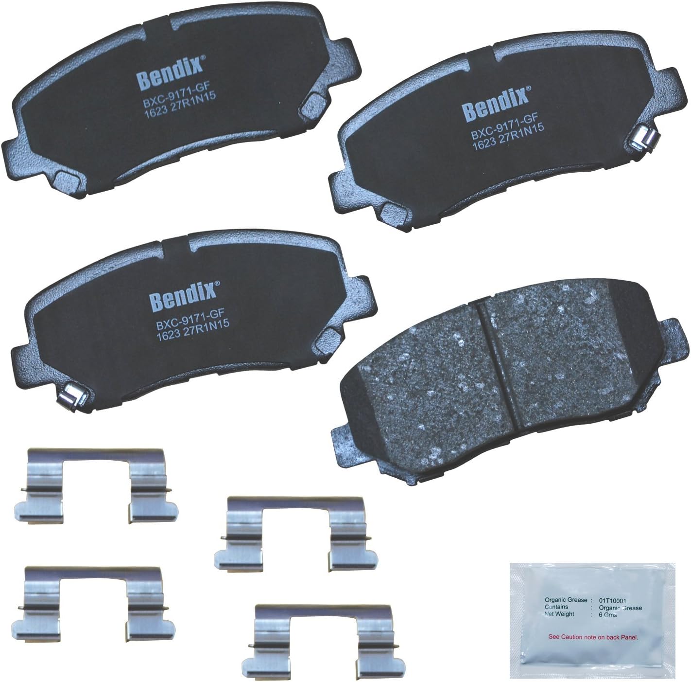 Bendix Priority1 CFC1623 Ceramic Brake Pads for Mazda CX-5