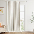 100% Blackout Linen Curtains 70 x 108 in Natural Beige - Thermal