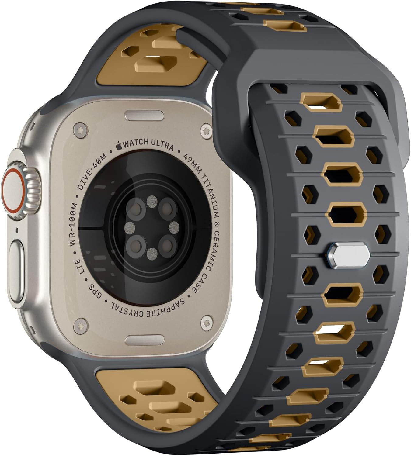 Honeycomb Silicone Sport Band for Apple Watch