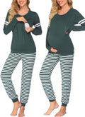 Maternity Sleepwear Set by Ekouaer for Nursing Moms' Relaxation