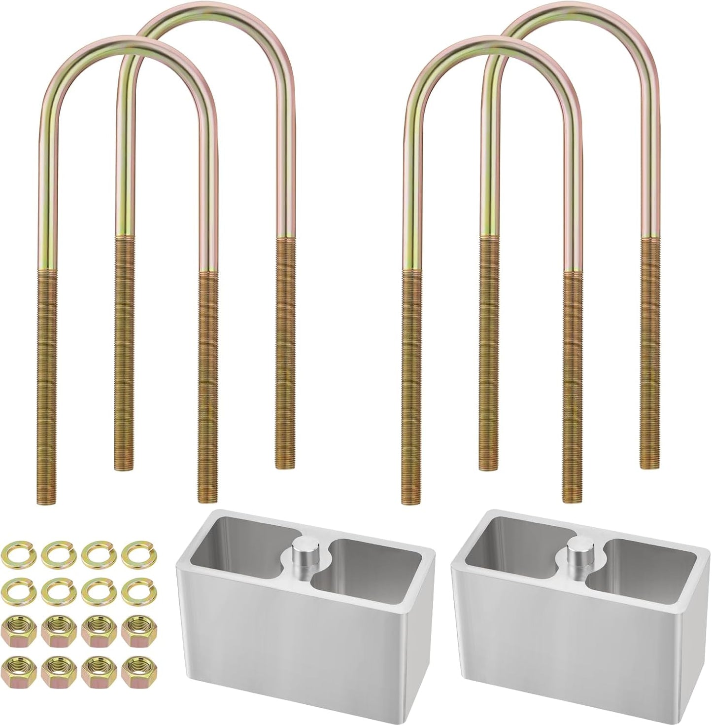 4 Inch Universal Leaf Spring Lowering Block Kits for Suspension