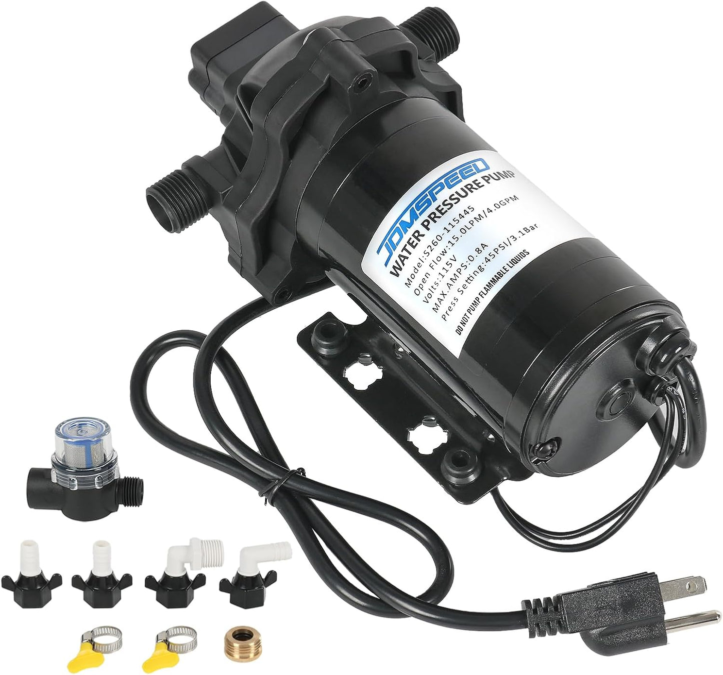 4.0 GPM Revolution Water Pump for RVs, Campers, and More
