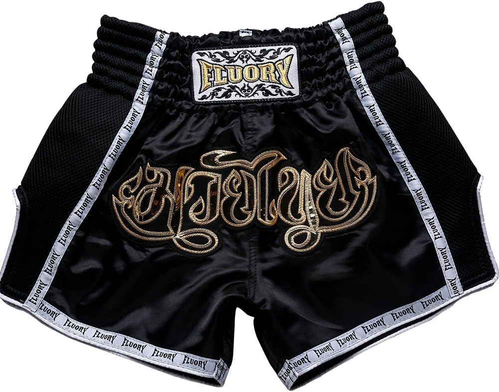 FLUORY Muay Thai Fight Shorts for MMA Training and Grappling