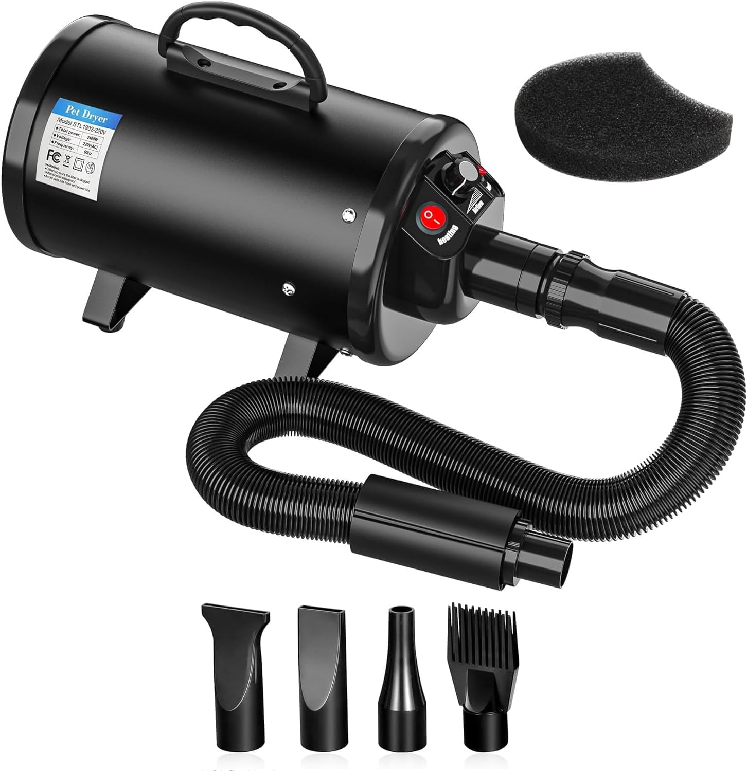 Powerful Dog Hair Dryer - Faster Grooming!