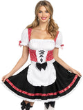 German Beer Girl Oktoberfest Costume for Halloween Parties