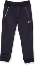 Boys' Pennant Tapered Track Pants - Jogger Sweatpants with Zipper