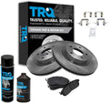 TRQ Front Brake Pad & Rotor Kit for 2007-2013 Nissan Altima