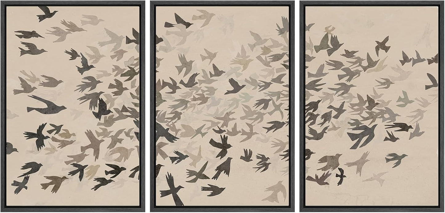 MUDECOR Framed Wall Art Print Set for Modern Home Decor