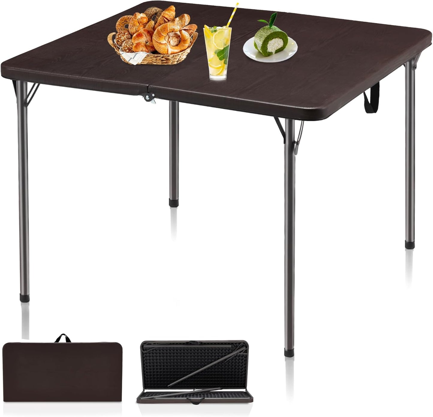 34 Folding Table for Camping, Office, and Parties - Portable Design