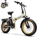 1000W Folding Electric Bike 48V 20AH Removable Battery - Fast